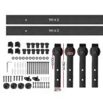 Cefito Sliding Barn Door Hardware Track Set 4m - Image 2