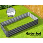 Green Fingers Garden Bed 210x90cm Planter Box Raised Container Galvanised Steel - Image 5