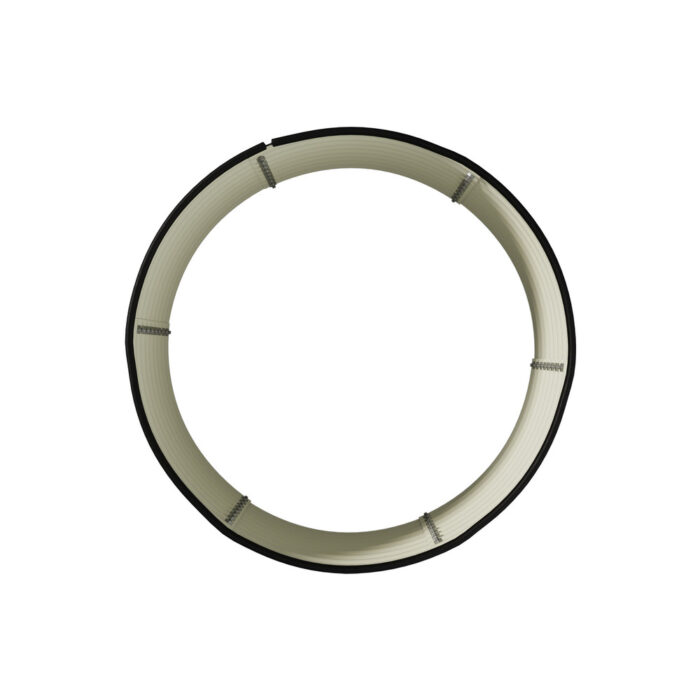 Livsip Garden Bed 90x45cm Galvanised Steel Round - Image 5