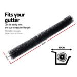 Gardeon Gutter Guard Brush 32M 92X10cm 36PCS - Image 2