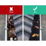 Gardeon Gutter Guard Brush 44M 92X10cm 48PCS - Image 4