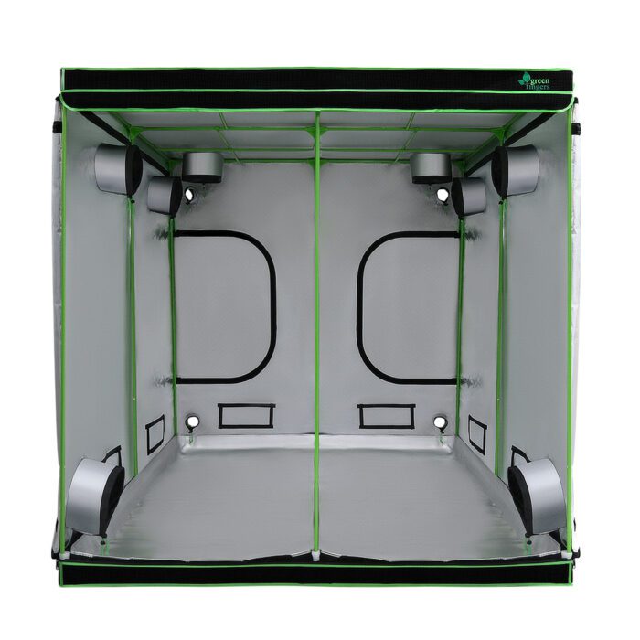 Green Fingers Grow Tent 200x200x200CM Hydroponics Kit Indoor Plant Room System - Image 3