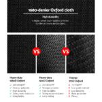 Green Fingers Grow Tent 70x70x160CM 1680D Hydroponics Kit Indoor Plant Room System - Image 5