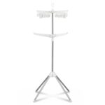 Artiss Clothes Rack Airer 2 Tier Rotatable Hanger Foldable - Image 3