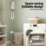 Artiss Clothes Rack Airer 2 Tier Rotatable Hanger Foldable - Image 5