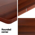 Artiss Standing Desk Motorised Dual Motor 120CM Walnut - Image 4