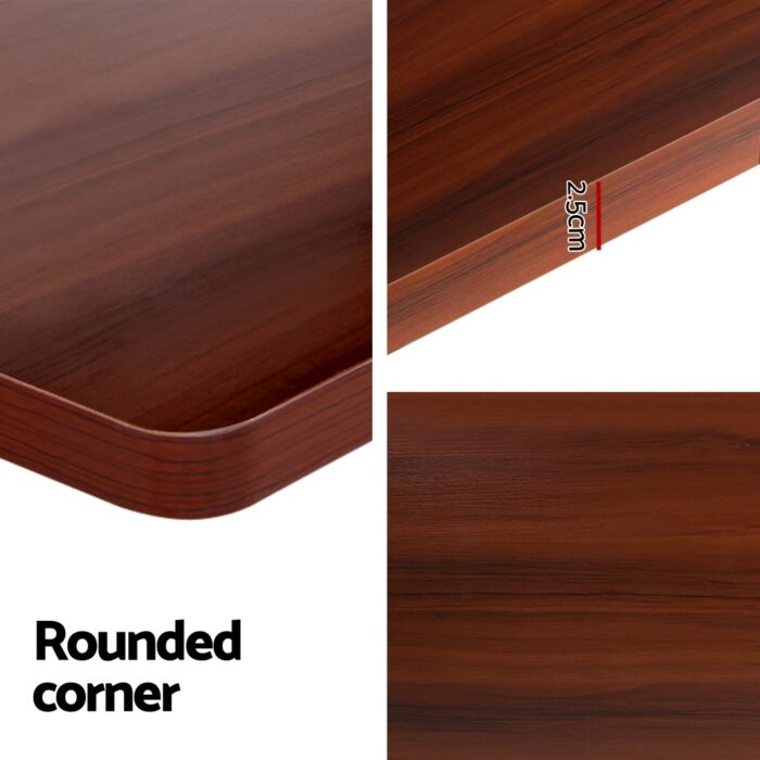 Artiss Standing Desk Motorised Dual Motor 120CM Walnut - Image 4