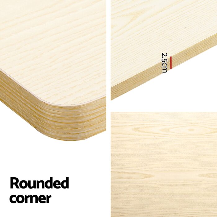 Artiss Standing Desk Motorised Electric Dual Motor White Oak 140CM - Image 4