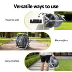 Green Fingers 20m Retractable Garden Hose Reel Heavy Duty 1/2" Hose Auto Rewind - Image 5