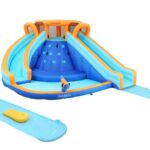 AirMyFun Kids Inflatable Pool Water Double Slide Park Jumping Castle 465X390CM
