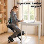 Artiss Kneeling Chair Ergonomic Office Home Knee Seat Posture Back Stretch Rest - Image 5