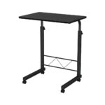 Artiss Laptop Desk Table Adjustable 60CM Black - Image 3