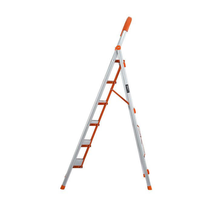 Giantz 6 Step Ladder Multi-Purpose Folding Aluminium Light Weight Non Slip Platform - Image 4