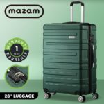 Mazam 28" Luggage Set TSA Lock Hard Case Green - Image 6
