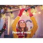 59m LED Festoon String Lights Outdoor Christmas Decorations Wedding Garden Party - Image 6