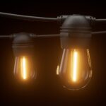 17m Solar Festoon Lights Outdoor LED String Light Christmas Party Decor 2pcs - Image 3