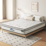 Bedra Boucle Double Mattress Memory Foam Pocket Spring Euro Top - Image 7