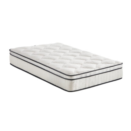 Bedra Boucle King Single Mattress Memory Foam Pocket Spring Euro Top