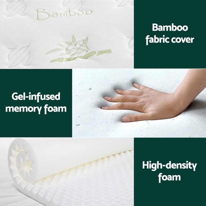 Giselle Mattress Cool Gel Foam 30cm Double - Image 6