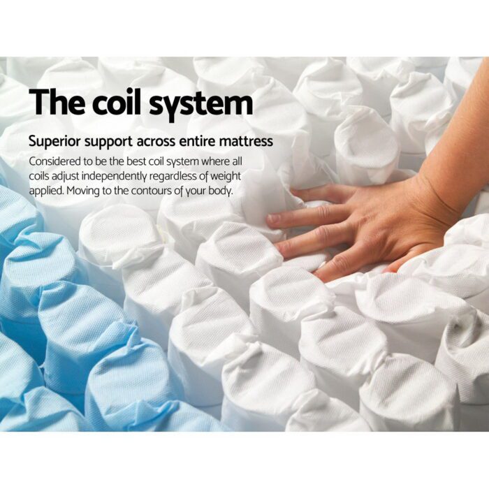 Giselle Bedding 31cm Mattress Euro Top King - Image 6