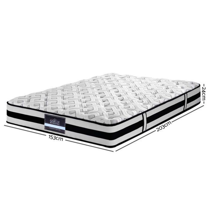 Giselle Bedding 24cm Mattress Super Firm Queen - Image 3