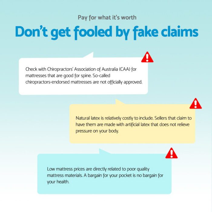 Giselle Bedding 24cm Mattress Super Firm Queen - Image 4