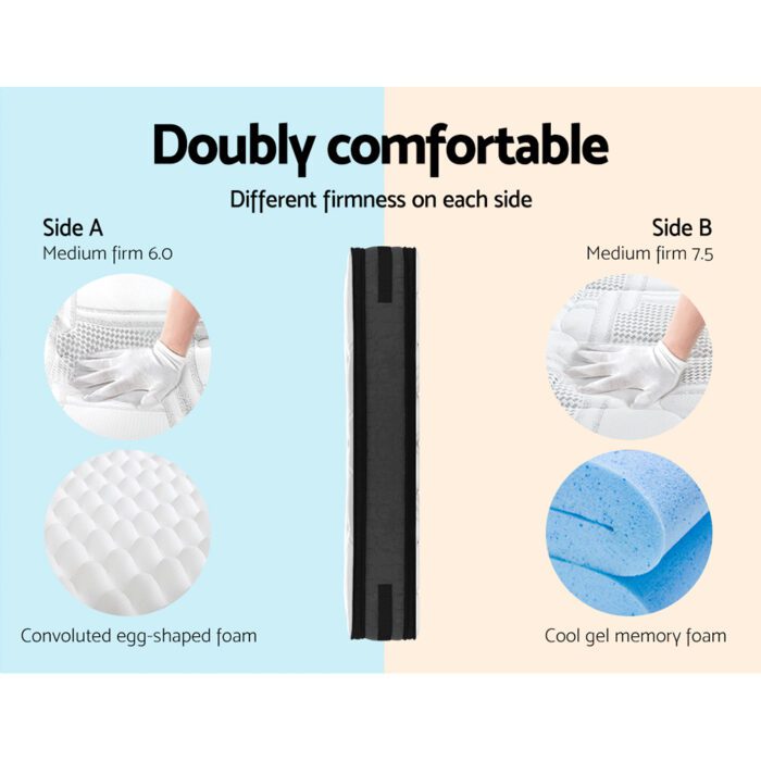 Giselle Bedding 36cm Mattress Cool Gel Memory Foam Double - Image 4