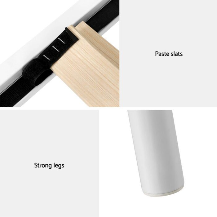 Artiss Bed Frame Double Size Metal Bed Frame GROA - Image 6