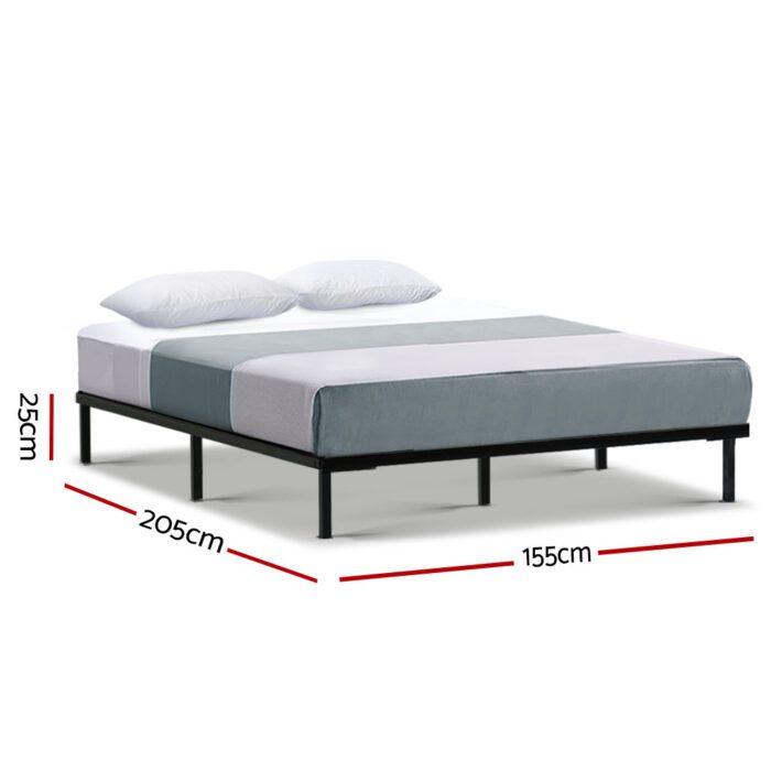 Artiss Bed Frame Queen Size Metal Bed Frame TED - Image 2