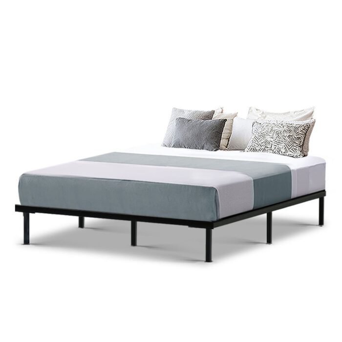 Artiss Bed Frame Queen Size Metal Bed Frame TED - Image 3