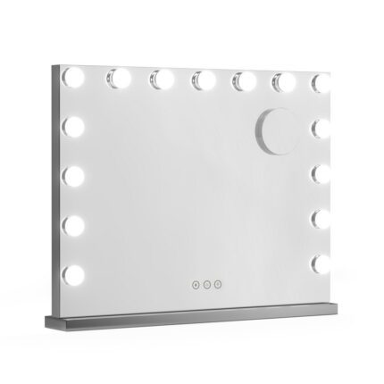 Embellir Makeup Mirror 58x46cm Hollywood Vanity with LED Light Tabletop Wall