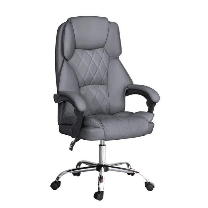 Artiss Executive Office Chair Recliner Grey - Image 2
