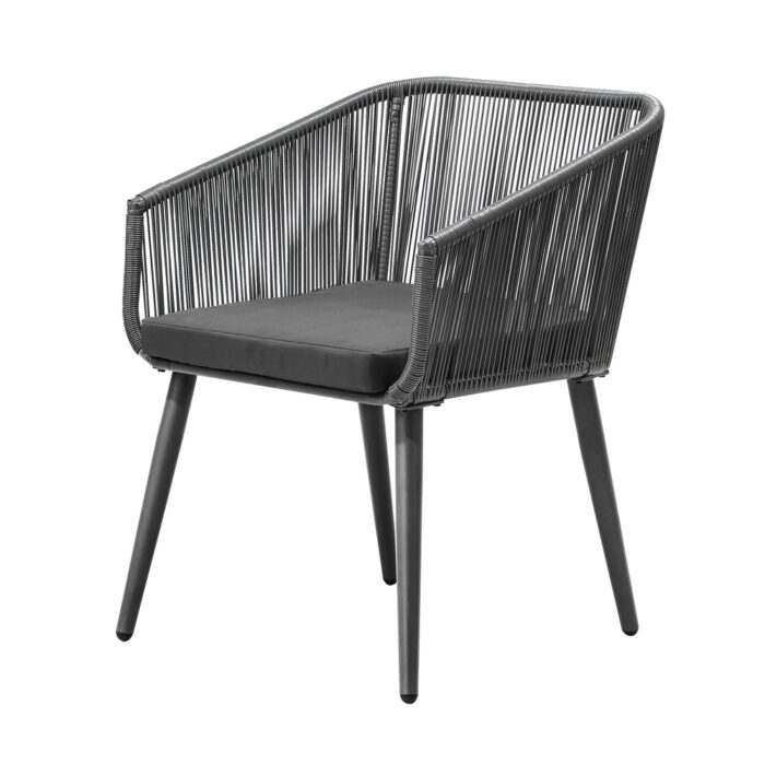 Livsip 3x Outdoor Dining Set Sintered Stone Table Bistro Set - Image 5