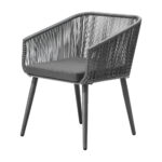 Livsip 5x Outdoor Dining Set Sintered Stone Table Bistro Set - Image 4