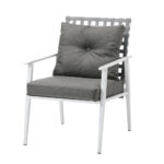 Livsip Outdoor Dining Set 5PCS Round Table Rattan Chair - Image 6