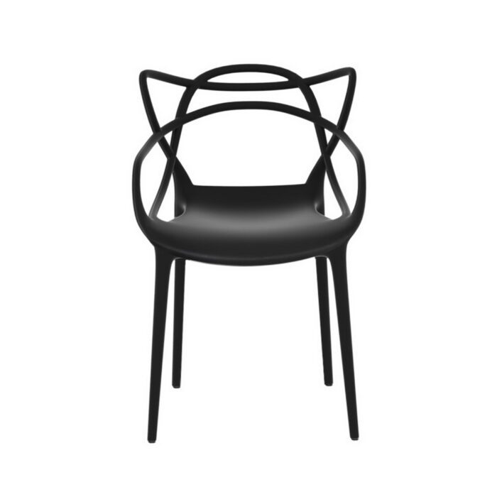 Gardeon 4PC Outdoor Dining Chairs PP Portable Stackable Chair Patio Furniture - Image 3