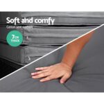 Gardeon Sun Lounge Setting Wicker Lounger Day Bed Outdoor Furniture Patio Black - Image 4