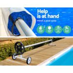 Aquabuddy Pool Cover Roller 4m Adjustable Swimming Pool Solar Blanket Reel - Image 4