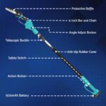 Giantz Telescopic Pole Chainsaw 6 Inch Cordless Tree Trimmer Kit 20V Battery - Image 4