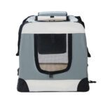 i.Pet Pet Carrier Soft Crate Dog Cat Travel 90x61CM Portable Foldable Car 2XL - Image 4