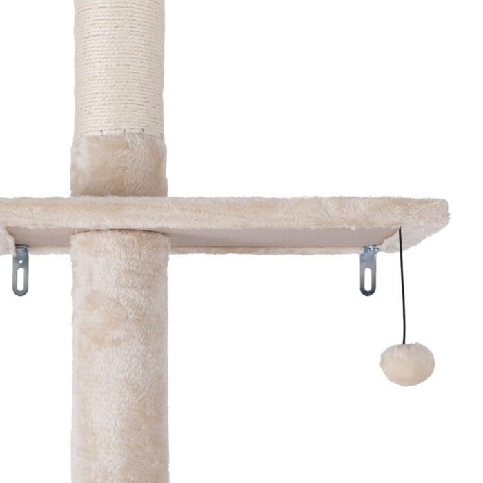 i.Pet Cat Tree 290cm Tower Scratching Cats Post Scratcher Floor to Ceiling Bed - Image 3