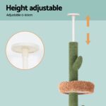 i.Pet Cat Tree Tower Scratching Post Scratcher Floor to Ceiling Cats Bed 290cm - Image 5