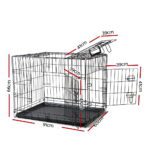 i.Pet 36" Dog Cage Crate Kennel 3 Doors - Image 2
