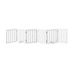Alopet Wooden Pet Gate Dog Fence 6 Panels - Image 8