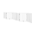 Alopet Wooden Pet Gate Dog Fence 6 Panels - Image 9