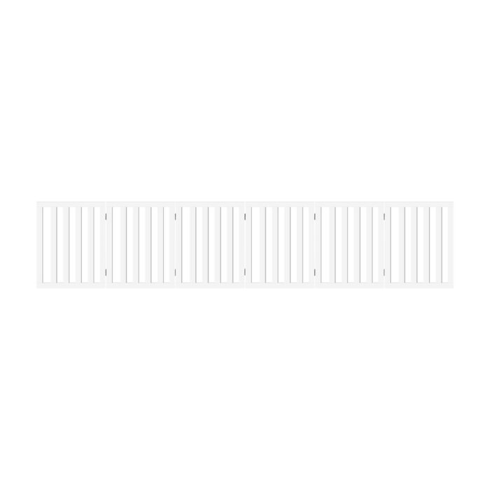 Alopet Wooden Pet Gate Dog Fence 6 Panels - Image 6