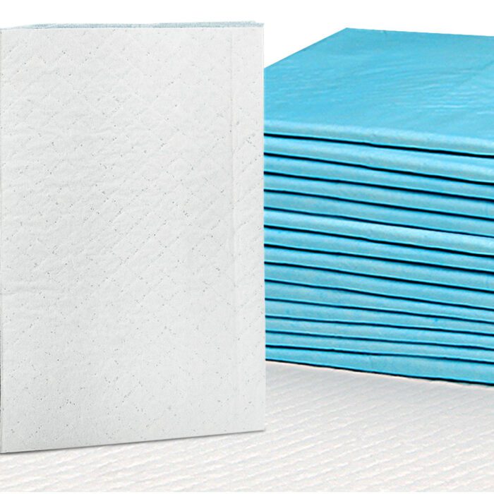 i.Pet Pet Training Pads 400pcs 60x60cm Puppy Dog Toilet Pee Indoor Super Absorbent Blue - Image 3