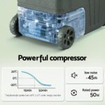 Portable Fridge 50L Camping Bar Fridges Freezer 12V/24V/240V - Image 5