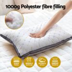 Giselle Bedding Pillows Microfibre Pillow - Image 4