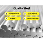 Giantz Power Garden Spiral Auger Hole Digger Earth Drill Bit Φ75x300 & 600mm - Image 4